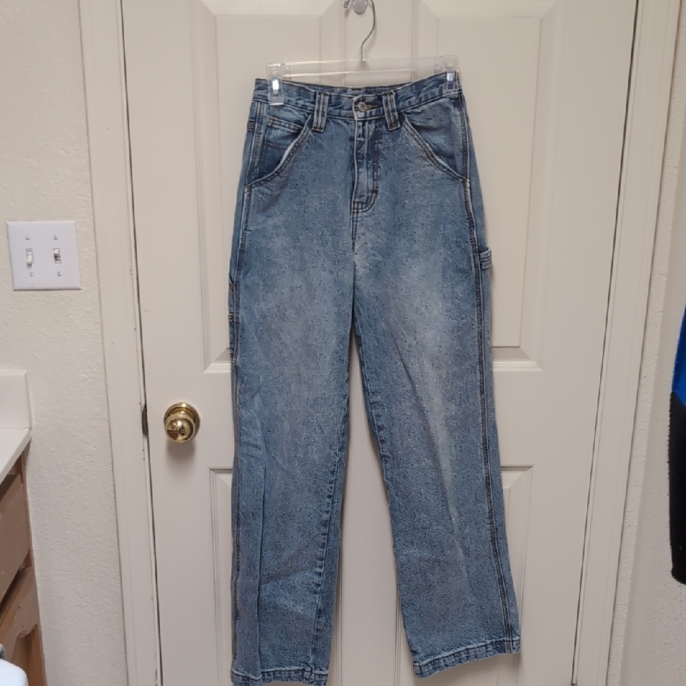Brandy Melville light blue wash Cargo Jeans